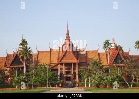 Cambodia, Phnom Penh, national museum, Stock Photo