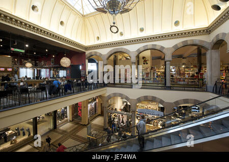 Holland, the Netherlands, Amsterdam, shopping centre, tourist in the Magna plaza, Stock Photo