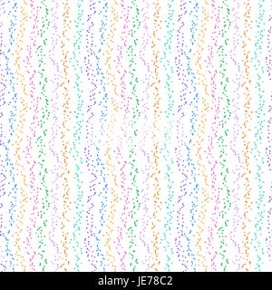 Seamless pattern with dot lines, simple dotted vector background, Stock Vector