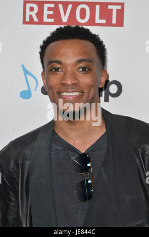 Singers Jonathan McReynolds and India.Arie perform onstage during BET's  13th annual Celebration of Gospel at the Orpheum Theatre in Los Angeles on  March 15, 2014. UPI/Jim Ruymen Stock Photo - Alamy