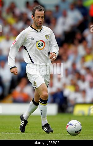 SHAUN DERRY LEEDS UNITED FC ELLAND ROAD LEEDS ENGLAND 05 August 2006 Stock Photo