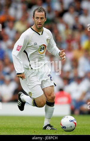 SHAUN DERRY LEEDS UNITED FC ELLAND ROAD LEEDS ENGLAND 05 August 2006 Stock Photo