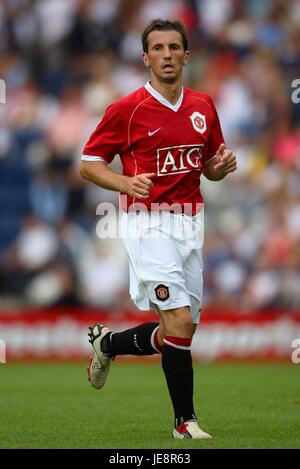 LIAM MILLER MANCHESTER UNITED FC DEEPDALE PRESTON ENGLAND 29 July 2006 Stock Photo