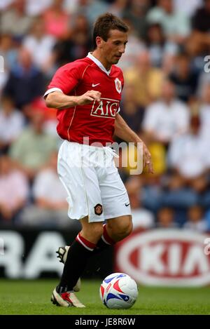 LIAM MILLER MANCHESTER UNITED FC DEEPDALE PRESTON ENGLAND 29 July 2006 Stock Photo