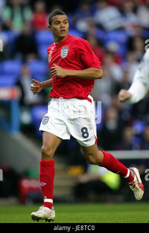 JERMAINE JENAS ENGLAND & TOTTENHAM HOTSPUR FC MADEJSKI STADIUM READING 25 May 2006 Stock Photo