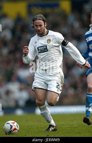 SHAUN DERRY LEEDS UNITED FC ELLAND ROAD LEEDS ENGLAND 15 April 2006 Stock Photo