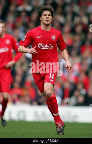 XABI ALONSO LIVERPOOL FC ANFIELD LIVERPOOL ENGLAND 13 September 2008 ...