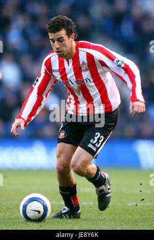 JULIO ARCA SUNDERLAND FC SPORTS CITY MANCHESTER ENGLAND 05 March 2006 Stock Photo