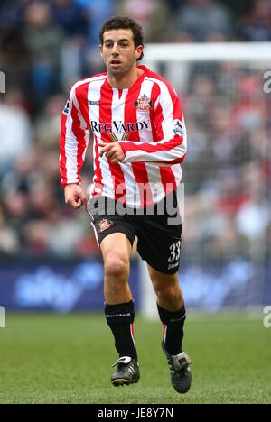 JULIO ARCA SUNDERLAND FC SPORTS CITY MANCHESTER ENGLAND 05 March 2006 Stock Photo