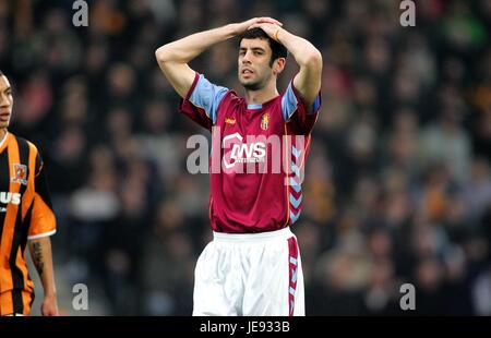 MARK DELANEY ASTON VILLA FC KC STADIUM HULL 07 January 2006 Stock Photo