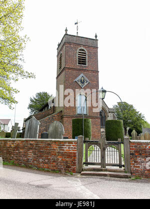 St Peter's Church in the village of Swettenham, Cheshire England UK Stock Photo