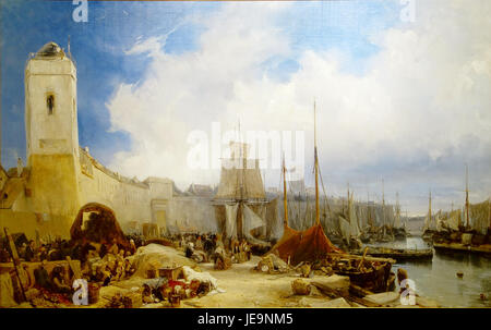 Dunkerque musee BA isabey port dunkerque Stock Photo