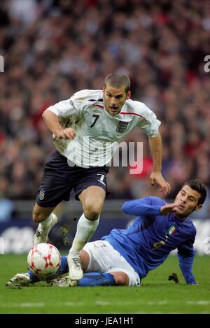 DAVID BENTLEY ENGLAND U21 & BLACKBURN ROVERS WEMBLEY STADIUM LONDON ENGLAND 24 March 2007 Stock Photo