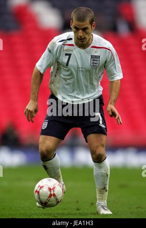 DAVID BENTLEY ENGLAND U21 & BLACKBURN ROVERS WEMBLEY STADIUM LONDON ENGLAND 24 March 2007 Stock Photo