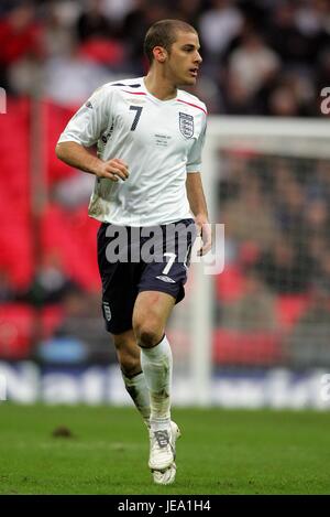 DAVID BENTLEY ENGLAND U21 & BLACKBURN ROVERS WEMBLEY STADIUM LONDON ENGLAND 24 March 2007 Stock Photo