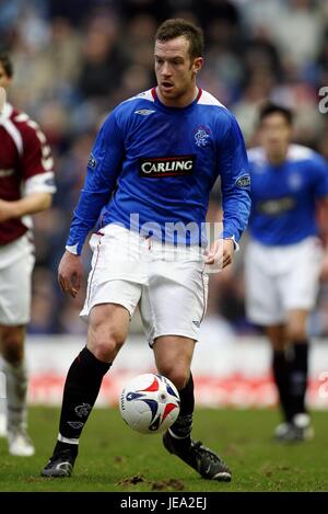 CHARLIE ADAM GLASGOW RANGERS FC IBROX GLASGOW SCOTLAND 27 January 2007 Stock Photo