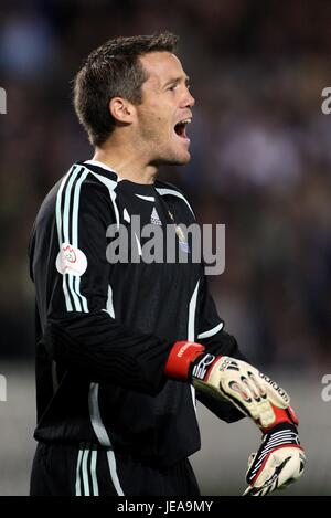 MICKAEL LANDREAU FRANCE & PARIS SAINT-GERMAIN PARC DES PRINCES PARIS FRANCE 12 September 2007 Stock Photo