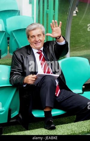 ANATOLY KOROBOCHKA HEARTS FC SPORTS DIRECTOR CELTIC PARK GLASGOW SCOTLAND 25 August 2007 Stock Photo