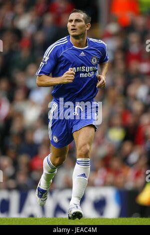 FRANK LAMPARD CHELSEA FC ANFIELD LIVERPOOL ENGLAND 19 August 2007 Stock Photo