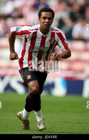 KIERAN RICHARDSON SUNDERLAND FC STADIUM OF LIGHT SUNDERLAND ENGLAND 04 August 2007 Stock Photo