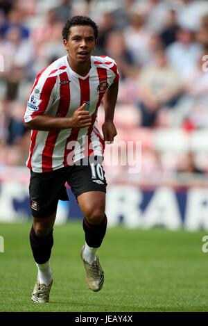 KIERAN RICHARDSON SUNDERLAND FC STADIUM OF LIGHT SUNDERLAND ENGLAND 04 August 2007 Stock Photo