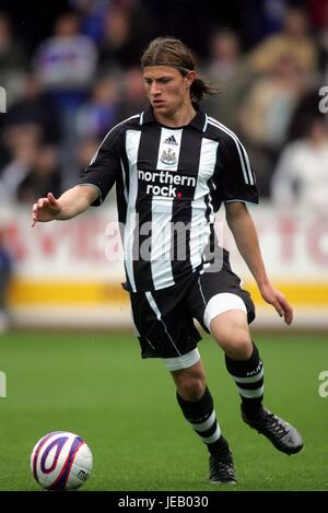 JAMES TROISI NEWCASTLE UNITED FC BRUNTON PARK CARLISLE ENGLAND 21 July 2007 Stock Photo