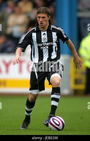 JAMES TROISI NEWCASTLE UNITED FC BRUNTON PARK CARLISLE ENGLAND 21 July 2007 Stock Photo