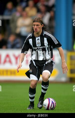 JAMES TROISI NEWCASTLE UNITED FC BRUNTON PARK CARLISLE ENGLAND 21 July 2007 Stock Photo