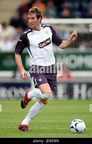 KIRK BROADFOOT GLASGOW RANGERS FC THE FALKIRK STADIUM FALKIRK SCOTLAND 21 July 2007 Stock Photo