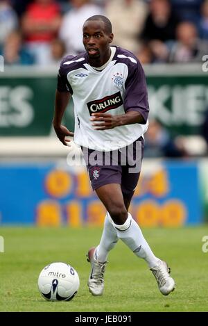 DAMARCUS BEASLEY GLASGOW RANGERS FC THE FALKIRK STADIUM FALKIRK SCOTLAND 21 July 2007 Stock Photo