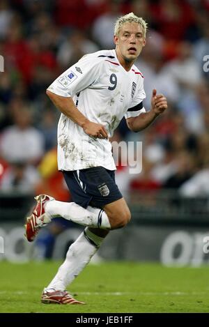 ALAN SMITH ENGLAND & MANCHESTER UNITED FC WEMBLEY STADIUM LONDON ENGLAND 01 June 2007 Stock Photo