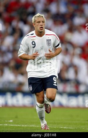 ALAN SMITH ENGLAND & MANCHESTER UNITED FC WEMBLEY STADIUM LONDON ENGLAND 01 June 2007 Stock Photo