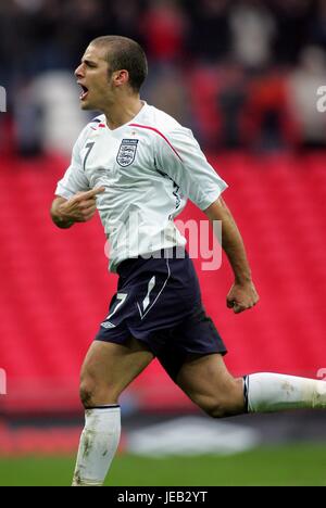 DAVID BENTLEY ENGLAND U21 & BLACKBURN ROVERS WEMBLEY STADIUM LONDON ENGLAND 24 March 2007 Stock Photo