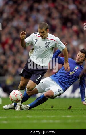 DAVID BENTLEY ENGLAND U21 & BLACKBURN ROVERS WEMBLEY STADIUM LONDON ENGLAND 24 March 2007 Stock Photo