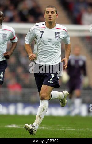 DAVID BENTLEY ENGLAND U21 & BLACKBURN ROVERS WEMBLEY STADIUM LONDON ENGLAND 24 March 2007 Stock Photo