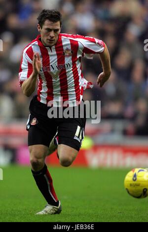 DARYL MURPHY SUNDERLAND FC STADIUM OF LIGHT SUNDERLAND ENGLAND 24 February 2007 Stock Photo