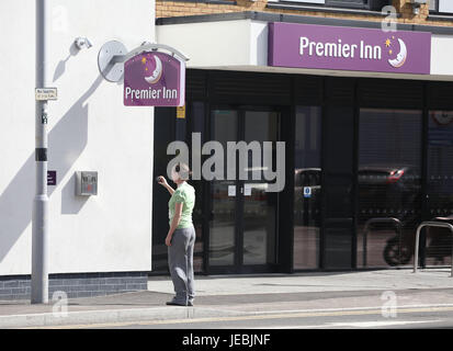 Premier Inn Tottenham Hale Stock Photo