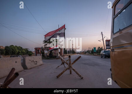 Early morning departure on Chams Wings to Damascus. Stock Photo