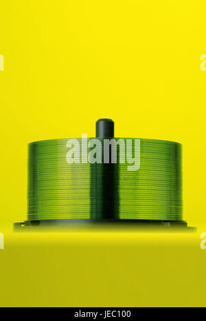 Data carrier, CD, DVD, spindle, Stock Photo