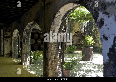 Spain, Andalusia, province of Cadiz, Jerez de la Frontera, sherry producer González-Byas, Stock Photo