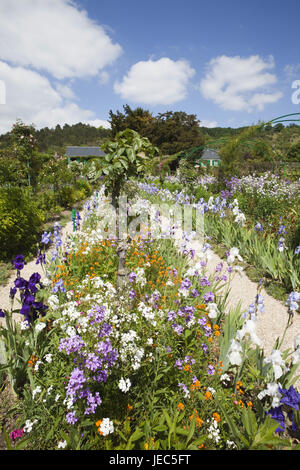 France, Normandy, Giverny, the garden of Monet, Stock Photo