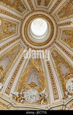 Italy, Rome, church Santissimo Nome Tu Maria Al Foro Traiano, inside, dome, Stock Photo