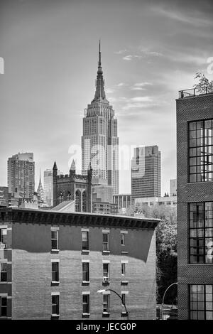 New York City skyline, USA. Stock Photo