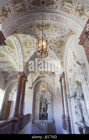 Germany, Bavaria, Munich, Munich residence, imperial stairs, Stock Photo