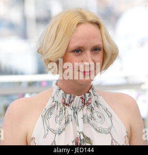 Gwendoline Christie attending the photocall for the second season of 'Top of the Lake', titled 'China Girl', during the 70th annual Cannes Film Festival in Cannes, France.  Featuring: Gwendoline Christie Where: Cannes, France When: 23 May 2017 Credit: John Rainford/WENN.com Stock Photo
