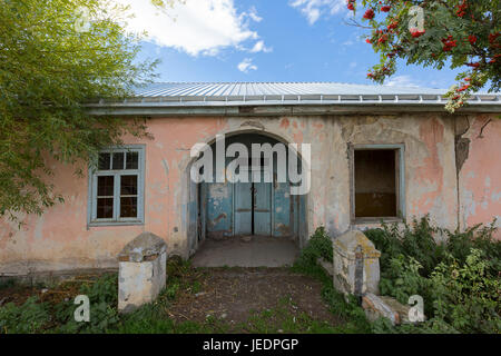 Abandoned old house in Georgia, Caucasus. Stock Photo