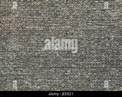 Red brick defensive wall, detail, defensive wall, red bricks, bricks, brick defensive wall, architecture, old, grey, sample, structure, surface, copy square, background, Stock Photo