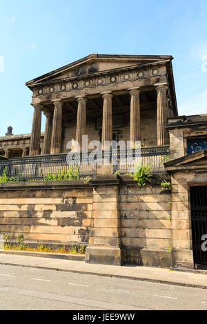 Abandoned old Royal High School, Calton Hill, Edinburgh, Scotland. Stock Photo