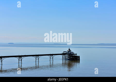 Clevedon pier, North Somerset, England Stock Photo