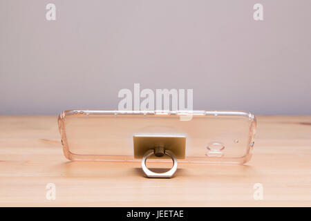 Phone case stand Stock Photo